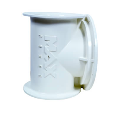ADAPTATEUR DE POUPE POUR PROPULSEURS D'�TRAVE MAX POWER CT 60/80/100/125  185 X 6 MM