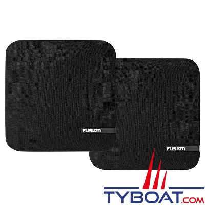 Fusion - Grille Shallow Mount Haut-Parleurs, Tissu Noir