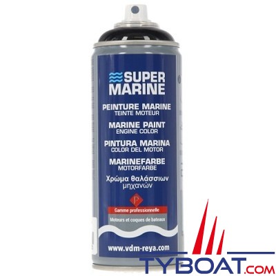 Supermarine - Peinture Aérosol 400 ml - compatible Volvo gris embase 88+