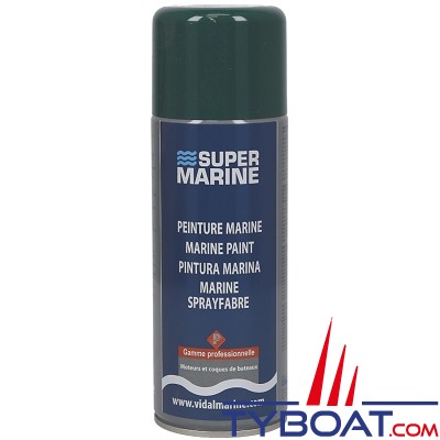 Supermarine - Peinture Aérosol 400 ml - compatible Volvo vert aquamatic