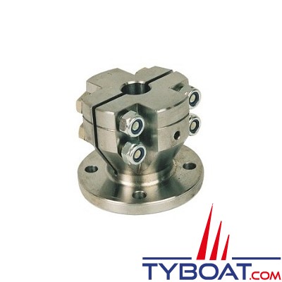 Tourteau compatible inverseur B&W-Hurth-Volvo Ø arbre 25mm Ø plateau 101.6mm