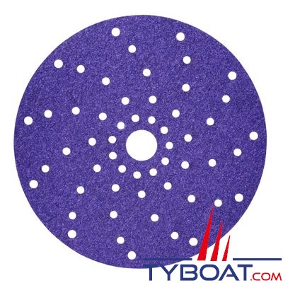 3M - Disque abrasif Cubitron II multi-trous - Ø 150 mm - grain P80 (à l'unité)
