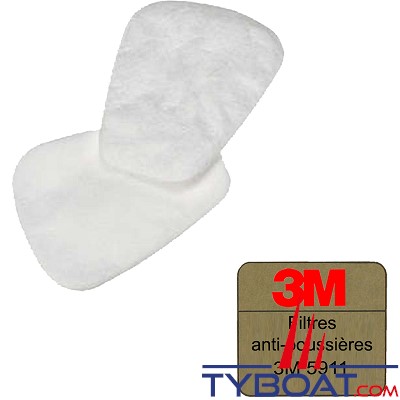 Plateforme (support) 3M 603 Pour Filtres 5911/5925 - Lot De 2 - Pour Masque Respiratoire