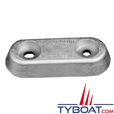 Tecnoseal - anode à boulonner type Vetus - magnésium - 148x58x25MM - 0.3KG