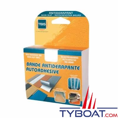 PLASTIMO - Adhésif antidérapant TBS 16 - Largeur 40 mm x longueur 1.50 m - Bleu