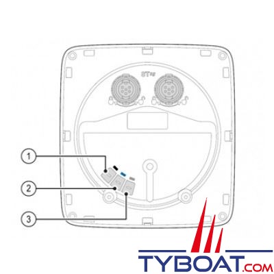 Afficheur Raymarine i50 Sondeur compatible Seatalk / SeaTalk NG (afficheur seul)