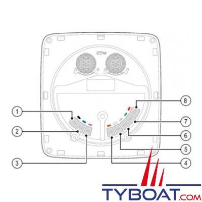 Raymarine - Afficheur i50 - Tridata compatible Seatalk / SeaTalk NG (afficheur seul)