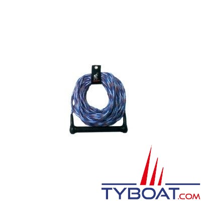 Airhead - Corde à ski polypropylène / Palonnier droit aluminium et caoutchouc antidérapant - longueur 23m
