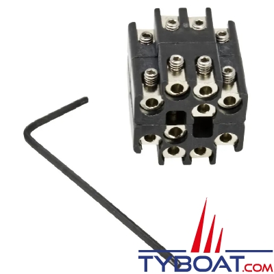 Airmar - Boîte de jonction IP67 - 10 broches - 18-22AWG