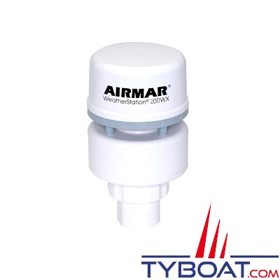 Airmar - Girouette-Anémomètre à ultrasons / GPS / baromètre 200WX NMEA0183/NMEA2000 sans capteur d'humidité - livré sans câble