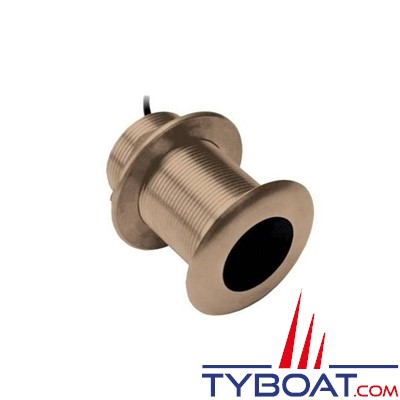 Airmar - Sonde B117 traversante bronze 50/200 kHz - 600 Watts - Connecteur générique Airmar