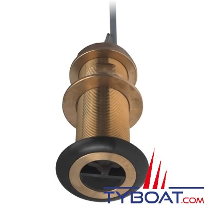 Airmar - Sonde  traversante bronze DST800L - 235Khz - Profondeur/vitesse/température - NMEA2000