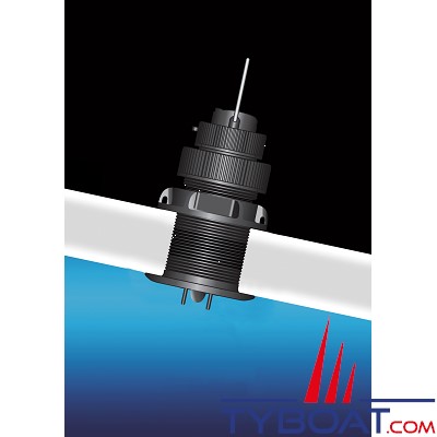 Airmar  - Sonde traversante plastique ST850 - Vitesse et température - Avec passe-coque P17 - Connecteur Micro-C NMEA2000