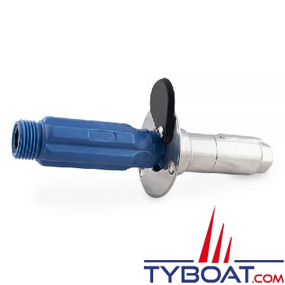 Albin Pump Marine -  Raccord de tuyau inox, à usage intensif pour pont traversant