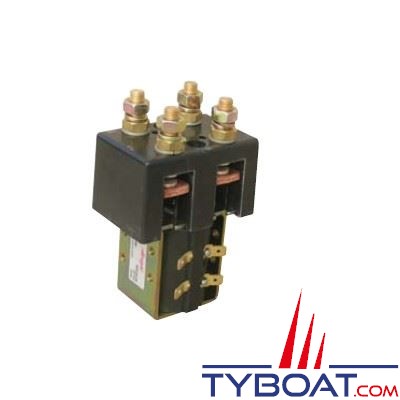 Albright - Relais bipolaire - SW190  -  à double rupture - 24 Volts 150 Ampères  