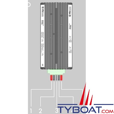 Alfatronix - PV50s - Abaisseur de tension 24/12 Volts - 50 Ampères 