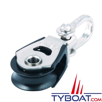 Allen - Dynamic 20 A2020SC - Poulie simple tournante - cordage Ø 6mm
