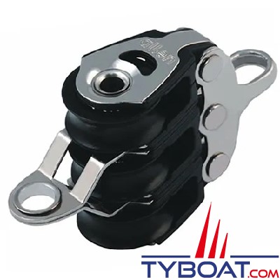 Allen - Dynamic 20 A2025 - Poulie triple à ringot - cordage Ø 6mm