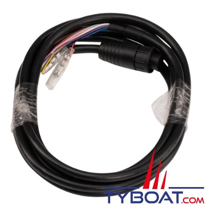 Amec - Câble d'alimentation pour transpondeur AIS classe B Camino-108 - 12 pin (Alim/NMEA0183/Silence)
