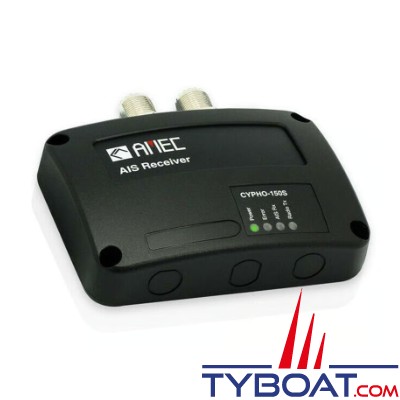 Amec - Récepteur AIS CYPHO-150S - USB / NMEA0183 avec splitter d'antenne VHF intégré