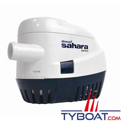Attwood - Pompe de cale automatique Sahara S750 - 40 Litres/ minute - 12 Volts