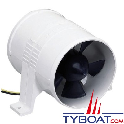 Attwood - Ventilateur en ligne Turbo 3000 - 4 m3/minute - Ø 75 mm - 12 Volts