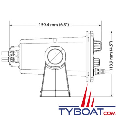 B&G - VHF fixe marine V20S avec récepteur GPS intégré - NMEA2000