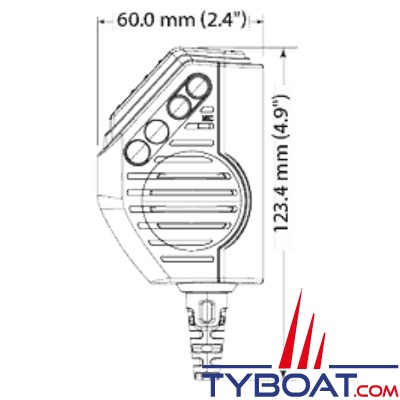 B&G - VHF fixe marine V20S avec récepteur GPS intégré - NMEA2000