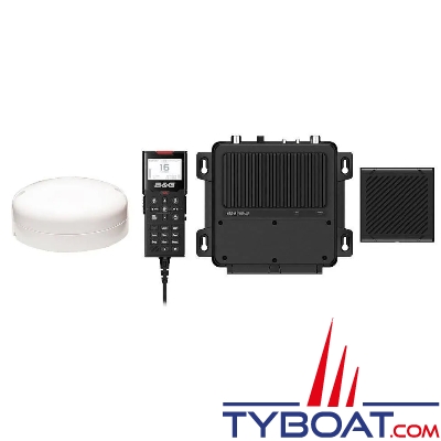 B&G - VHF marine V100-B DSC classe D avec transpondeur AIS et GPS intégrés - NMEA0183/2000 + Antenne externe GPS-500