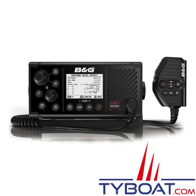 B&G - VHF marine V60-B DSC classe D avec transpondeur AIS et GPS intégrés - NMEA0183/2000 + Antenne GPS-500