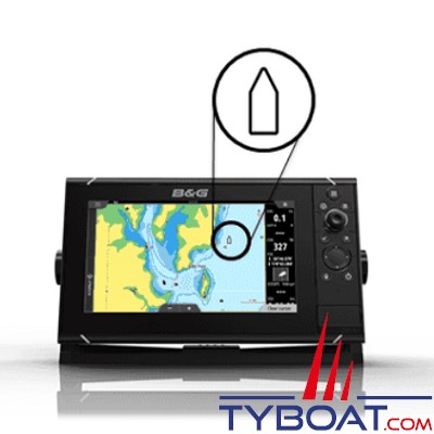 B&G - VHF marine V60 DSC classe D avec récepteurs AIS et GPS intégrés et prise en charge de combinés sans fil