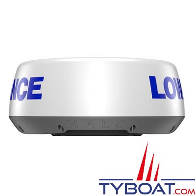 Lowrance - Antenne radar Halo20 - 24 MN avec câble de 5 mètres