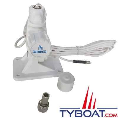 Banten - Support plastique pour antenne VHF série Fastfit  - câble longueur 6 mètres