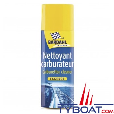 Bardahl - Aérosol nettoyant carburateur - 400 ml