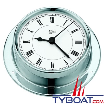 Barigo série Tempo Ø85mm - Horloge montre de Bord - version chromée