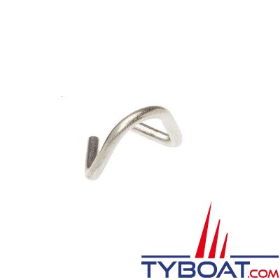 Barton Marine - Filoir frontal inox pour Ø écoute 10 à 14 mm 