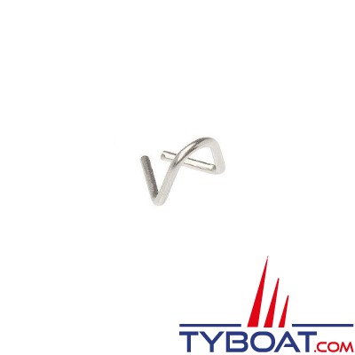 Barton Marine - Filoir frontale inox pour Ø écoute 10 mm maxi