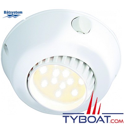 BATSYSTEM - Comet - Plafonnier orientable 12 leds - 8/30 Volts - 2 watts