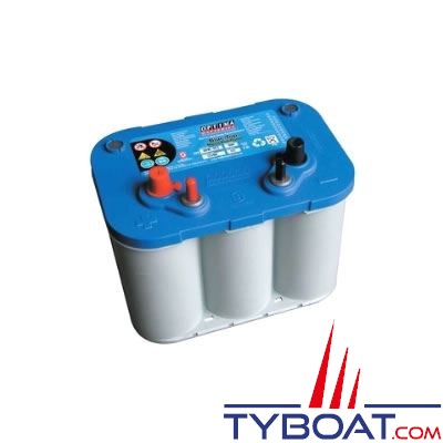 Batterie Optima Bleue mixte démarrage / servitude 12V 55A