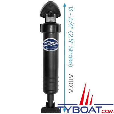 Bennett - Vérin pour flaps Trim Tabs standart - 350mm