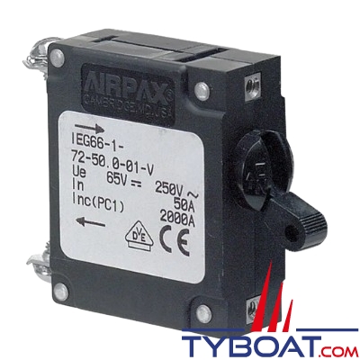 BEP Marine - Disjoncteur 1 pôle hydromagnétique 15A