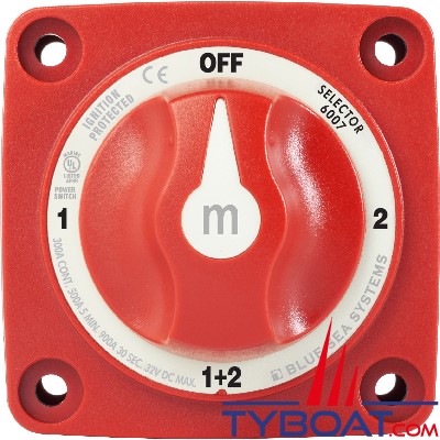 Blue Sea Systems - coupleur batterie série m - 300A - 4 positions