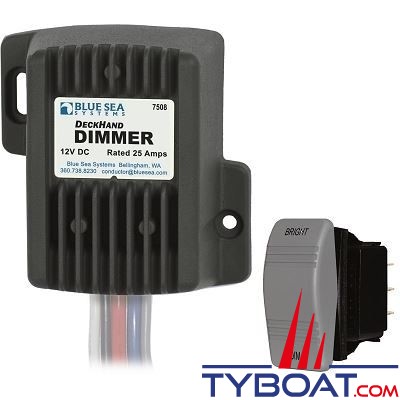 Blue Sea Systems - Dimmer 25 Ampères 12v - 7508