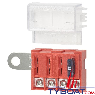 Blue Sea Systems - Porte-fusible ST-Blade - 4 circuits - 5023