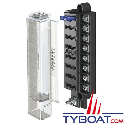 Blue Sea Systems - Porte-fusible ST-Blade compact 8 circuits