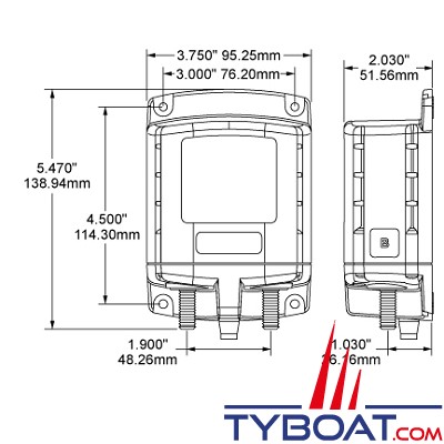 Blue Sea Systems - Relais de charge ml 500a 12v acr - 7620