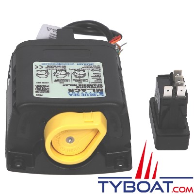 Blue Sea Systems - Relais de charge ML-ACR 12V - 500A + interrupteur