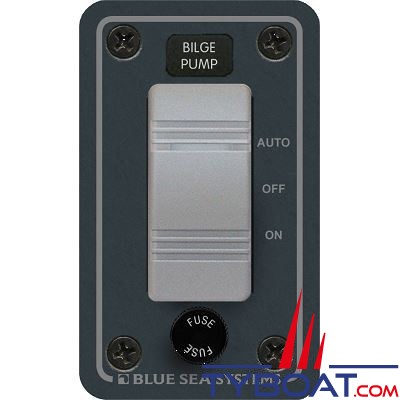 Blue Sea Systems - Tableau contura 12 Volts d.c agc commande pompe de cale on/off/auto - 8263
