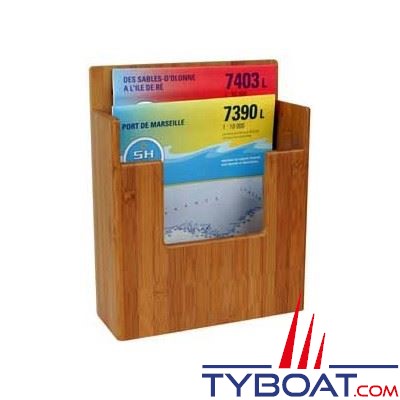 Bamboo Marine - Boite de navigation - 230 x 300 x 75 mm