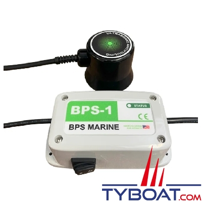 BPS Marine - Antifouling à Ultrasons BPS-1- 12 Volts -  1 émetteurs de coque - Pour bateau jusqu'à 7 mètres